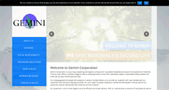 Desktop Screenshot of geminicorp.be